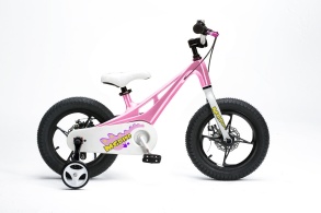 Велосипед Royal Baby MG Dino 14", Магниевый сплав, Розовый